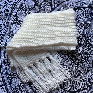 Creme scarf